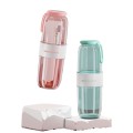 Ins style light luxury travel toiletry storage box with cup